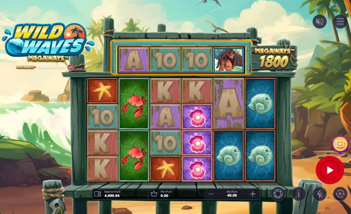 Wild Waves Megaways Slot
